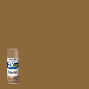 Nutmeg, Rust-Oleum American Accents 2X Ultra Cover Satin Spray Paint- 12 oz