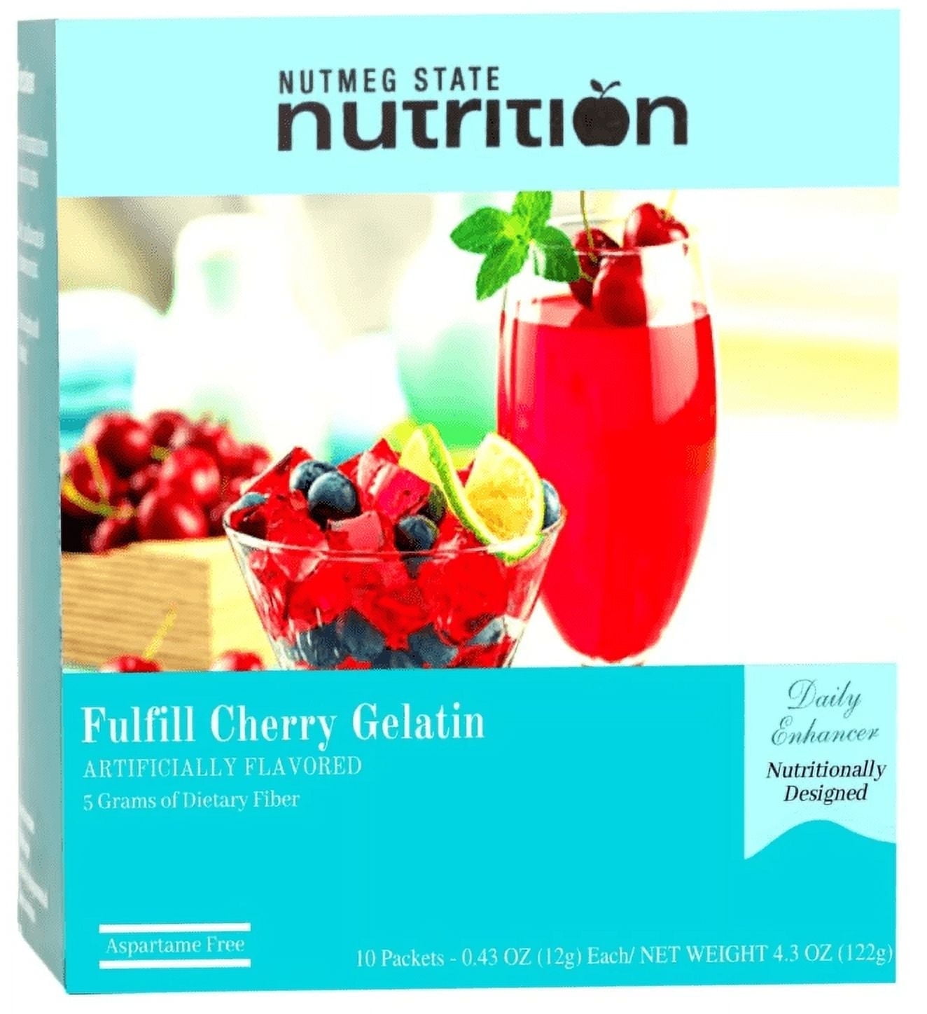 Nutmeg State Nutrition Diet Protein to Go High Fiber Drink Mix, 1 Packet