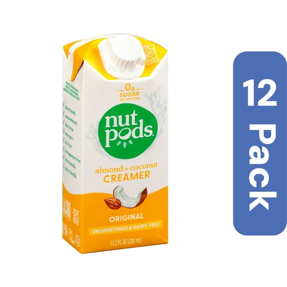 Nutpods Creamer Dairy-Free Original 11.2 oz (Pack Of 12)