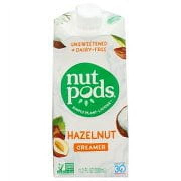 nutpods Dairy Free Hazelnut Creamer, Unsweetened, 11.2 oz (Pack of 12)