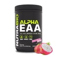 thumbnail image 1 of NutraBio Alpha EAA - All-Day Aminos - Recovery, Energy, Focus, and Hydration Supplement - Full Spectrum EAA BCAA Matrix, Electrolytes, Nootropics, Coconut Water - 30 Servings - Dragon Fruit, 1 of 5