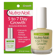 Nutra Nail 5 to 7 Day Growth Treatment - Fast Keratin Nail Strengthener Repair Serum Formula for Thin, Brittle, Damaged Nailbeds 0.47 fl oz