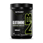 NutraBio Pure L-Glutamine Powder - L-Glutamine Supplement- Amino Acid - Pure Grade Absolutely no Additives, Fillers or Excipients! - Muscle Recovery Supplement - 500 Grams