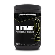 NutraBio Pure L-Glutamine Powder - L-Glutamine Supplement- Amino Acid - Pure Grade Absolutely no Additives, Fillers or Excipients! - Muscle Recovery Supplement - 500 Grams