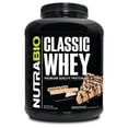 thumbnail image 1 of NutraBio Classic Whey Protein Powder- 25G Protein Per Scoop -No Fillers, Artificial Colors, Preservatives - Low Glycemic Index - (Chocolate Peanut Butter, 5 Pounds), 1 of 7