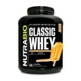 thumbnail image 1 of NutraBio Classic Whey Protein Powder- 25G of Protein Per Scoop - Full-Spectrum Amino Acid Profile - No Fillers, Artificial Colors, Preservatives - Orange Dream, 5 Pounds, 1 of 7
