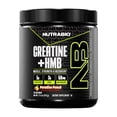 thumbnail image 1 of NutraBio Creatine + HMB- Creatine Monohydrate with HMB Powder for Muscle Growth, Increased Strength- 30 Servings (Paradise Punch), 1 of 9