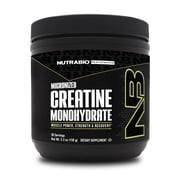 NutraBio Pure Micronized Creatine Monohydrate Powder Supplement, Unflavored (150 g) Supports Bulk Muscle Energy, Recovery, and Strength - HPLC Tested Creatine Powder Supplement for Men and Women