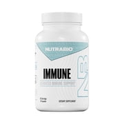 NutraBio المناعي- ملحق دعم المناعة- ملحق المناعة- 90 كبسولة نباتية