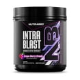 thumbnail image 1 of NutraBio Intra Blast BCAA EAA Electrolyte and Hydration Powder - Amino Acid Supplement, EAA/BCAA Powder - Non-GMO and Gluten Free - Grape Berry Crush- 30 Servings, 1 of 9