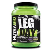 NutraBio Leg Day Intra Carb Supplement   Advanced Carbohydrate Complex   Amino Acid EAA/BCAA Formula   Comprehensive Electrolyte Blend for Recovery and Performance - 20 Servings, Blueberry Lemonade