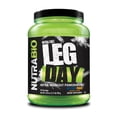 thumbnail image 1 of NutraBio Leg Day Intra Carb Supplement – Amino Acid EAA/BCAA Formula – Electrolyte Blend for Recovery and Performance, New York Punch, 20 Servings, 1 of 8