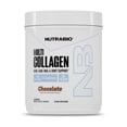 thumbnail image 1 of NutraBio Multi Collagen Powder- Hydrolyzed Collagen Peptides for Glowing Hair & Skin- Grass-Fed- Collagen Powder for Women and Men- 45 Servings- Chocolate, 1 of 6