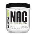 thumbnail image 1 of NutraBio N-Acetyl Cysteine Supplement (NAC) - 150 Grams Powder, 600mg Serving - Powerful Anti-Oxidant - Immune Support - No Fillers - Non-GMO - Gluten Free, 1 of 8