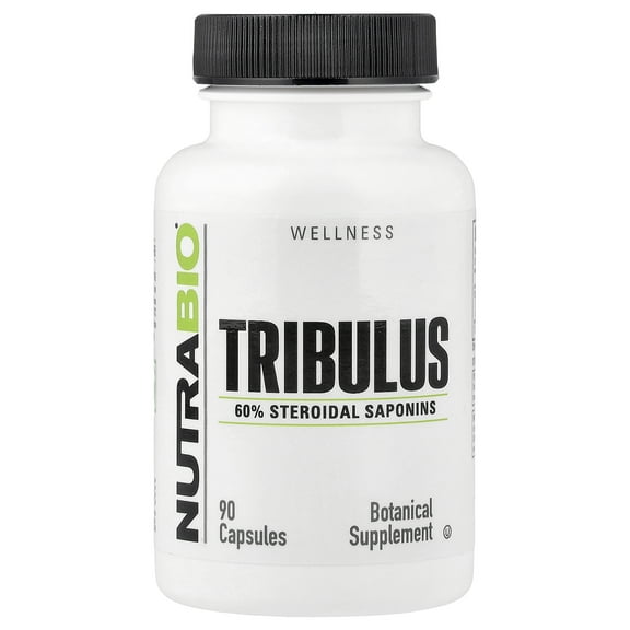 NutraBio Tribulus, 90 Capsules (500 mg per Capsule)