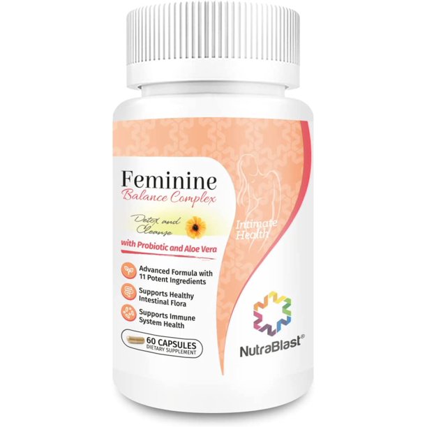 NutraBlast Feminine Balance Complex Vaginal Detox & Cleanse