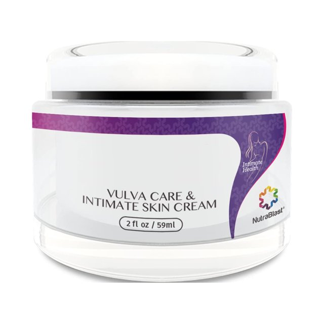 NutraBlast Vulva Balm & Intimate Skin Care Cream (2 oz) Relieves