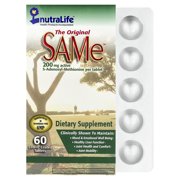 NutraLife SAMe, 200 mg, 60 Enteric Coated Tablets