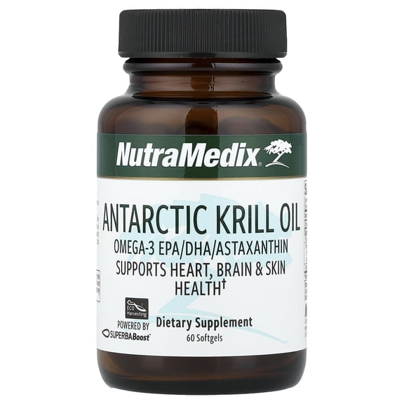 NutraMedix Antarctic Krill Oil, 60 Softgels