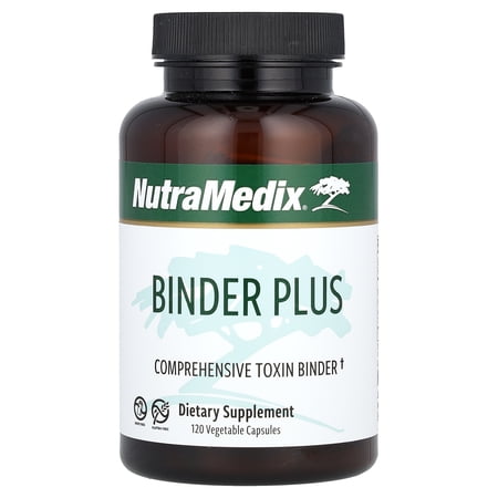 NutraMedix Binder Plus, 120 Vegetable Capsules