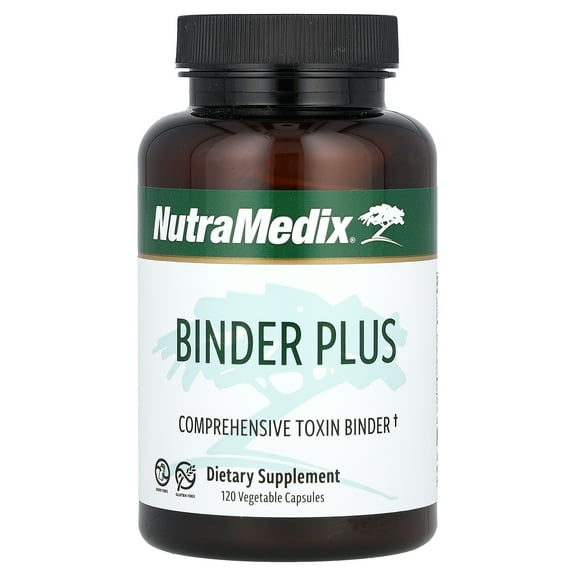 NutraMedix Binder Plus, 120 Vegetable Capsules