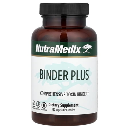 NutraMedix Binder Plus, 120 Vegetable Capsules