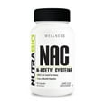 thumbnail image 1 of NutraBio N-Acetyl Cysteine Supplement (NAC) - 90 Capsules, 600mg Each - Powerful Anti-Oxidant - Immune Support - Boost Glutathione, 1 of 9