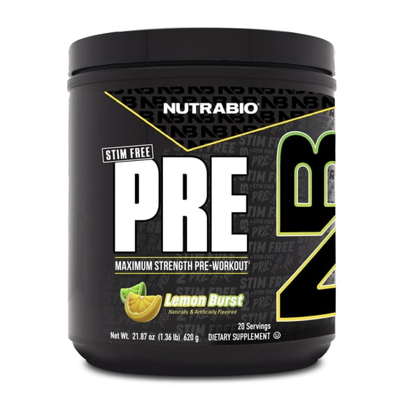 Nutrabio - PRE Workout Stim-Free