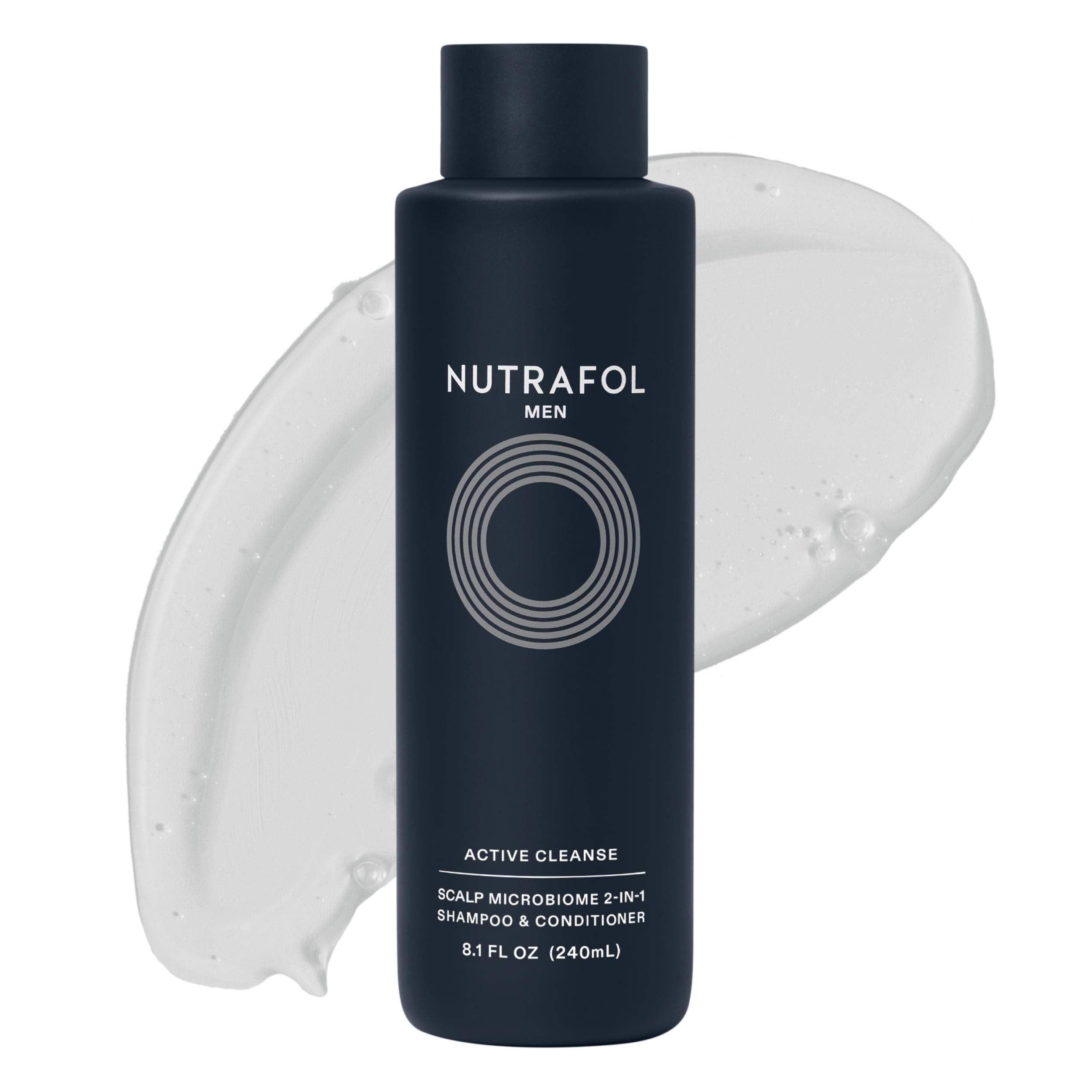 Nutrafol Mens Shampoo and Conditioner 2 in 1, Cleanses, Hydrates, Unclogs Pores, Improves Volume & Strength, Physician-formulated for Thinning Hair