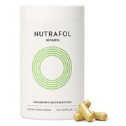 Nutrafol Womens Hair Growth Supplements, Ages 18-44, Clinically Proven for Visibly Thicker and Stronger Hair, Dermatologist Recommended - 1 Month Supply
