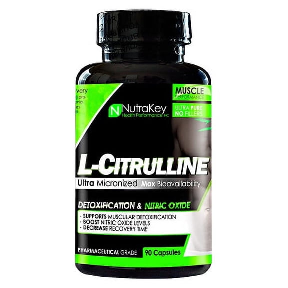 Nutrakey L-Citrulline - 90 Capsules
