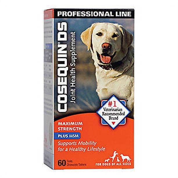 Nutramax Cosequin Cosequin Ds Max Strength Plus Msm Chewable Tablets