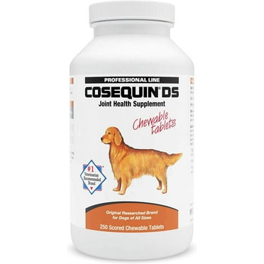 Nutramax Cosequin for Dogs Joint Health Supplement, Contains Glucosamine for Dogs, Plus Chondroitin, Supports Healthy Joints, For All Breeds and Sizes, Chewable Tablets, 250 Count