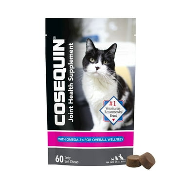 Nutramax Cosequin for Cats Joint Health Supplement, Soft Chews, 60 Count