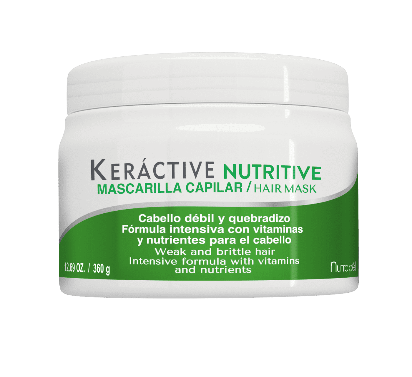 Nutrapel KERACTIVE NUTRITIVE Mask for Dehydrated Hair 12.69 oz. Moisturizing Extremely dry thin hair.