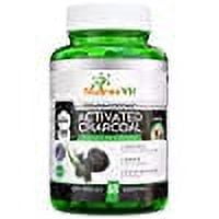 NutreeVit 100% Organic Highly Absorbent - Activated Charcoal (60 Count)