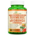 thumbnail image 1 of Nutreevit 100% Organic Turmeric Curcumin with Moringa Oleifera and Bioperine Supplement. Made in USA (90 Count), 1 of 3