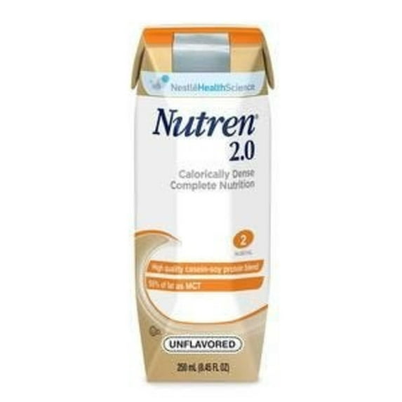 Nutren 2.0 Complete Liquid Nutrition, Unflavored, 8.45 oz. Carton