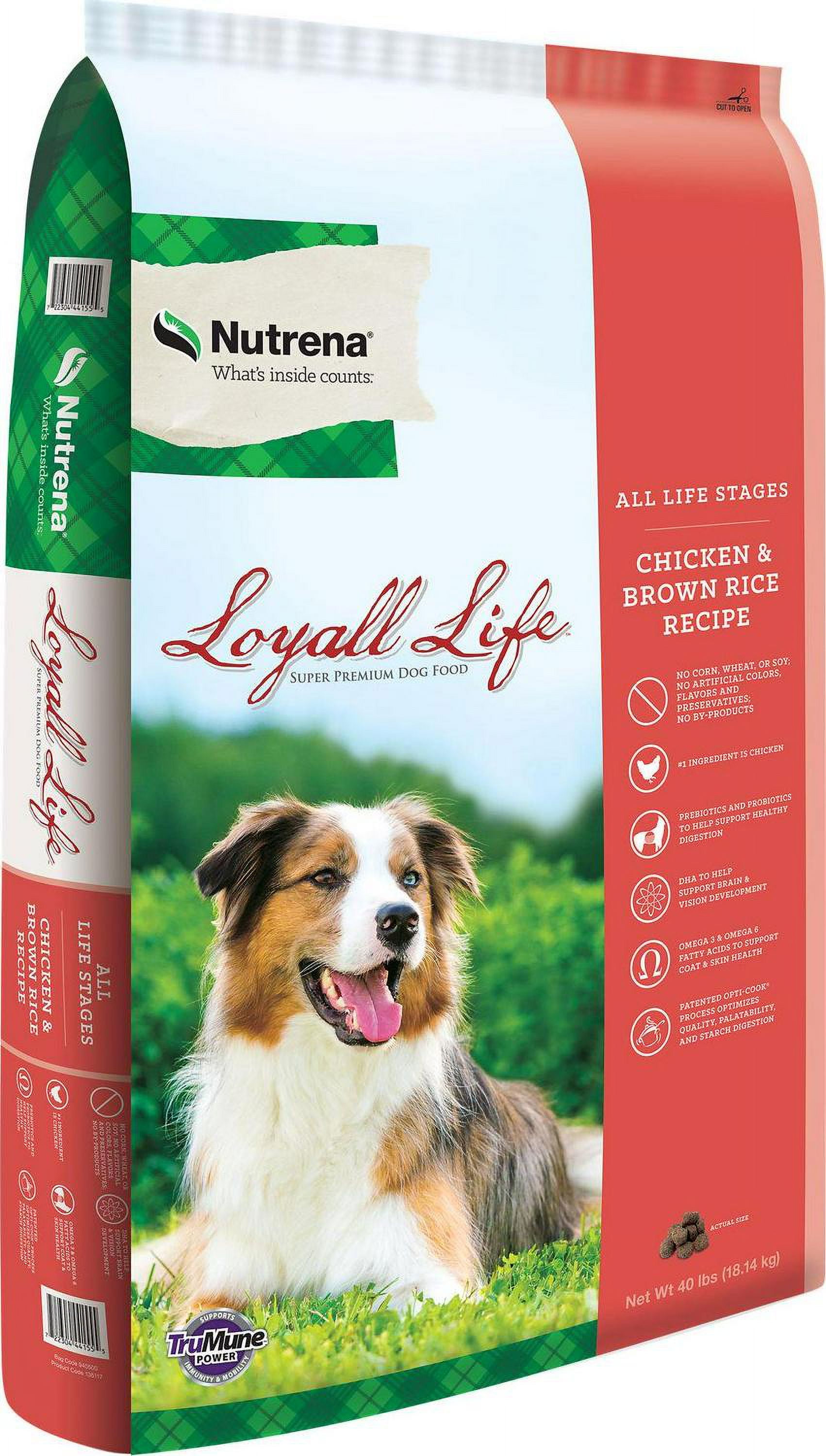 Nutrena Loyall Life Loyall Life All Life Stages Chicken and Brown Rice Recipe Dry Dog Food Walmart Business Supplies