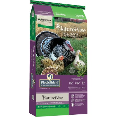 Nutrena NatureWise All Flock Pellet Poultry Feed, 40 lb.