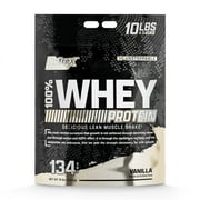 Nutrex 100% Whey Protein Powder Supplement | Bulk Size Protein with Digestive Enzymes for Men & Women - 24g Protein (Vanilla, 10 Lb)
