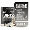 thumbnail image 1 of Nutrex Research 100% Whey Protein Powder Concentrate and Isolate Vanilla 10lb, 1 of 8
