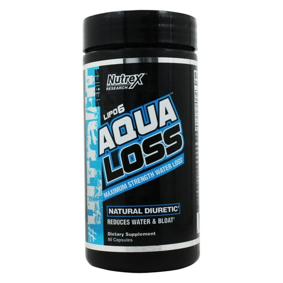Nutrex - Lipo 6 Aqua Loss Maximum Strength Water Loss - 80 Capsules