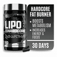 thumbnail image 1 of Nutrex Research Lipo-6 Hardcore Weight Loss Supplement, Appetite Suppressant, Diet Pills, Fat Burner Capsules – 60 Count, 1 of 8