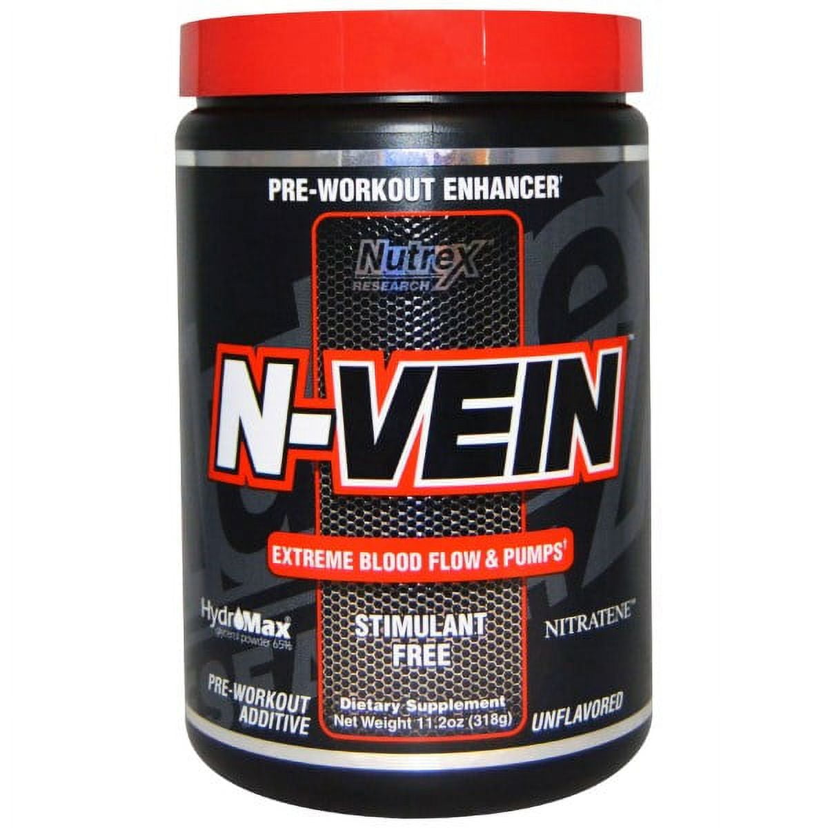 Nutrex Research NVEIN StimulantFree PreWorkout Enhancer, Unflavored
