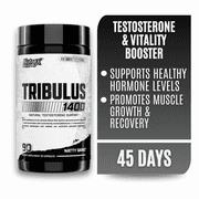 Nutrex Research Tribulus 1400 Testosterone Support for Men 90 Capsules