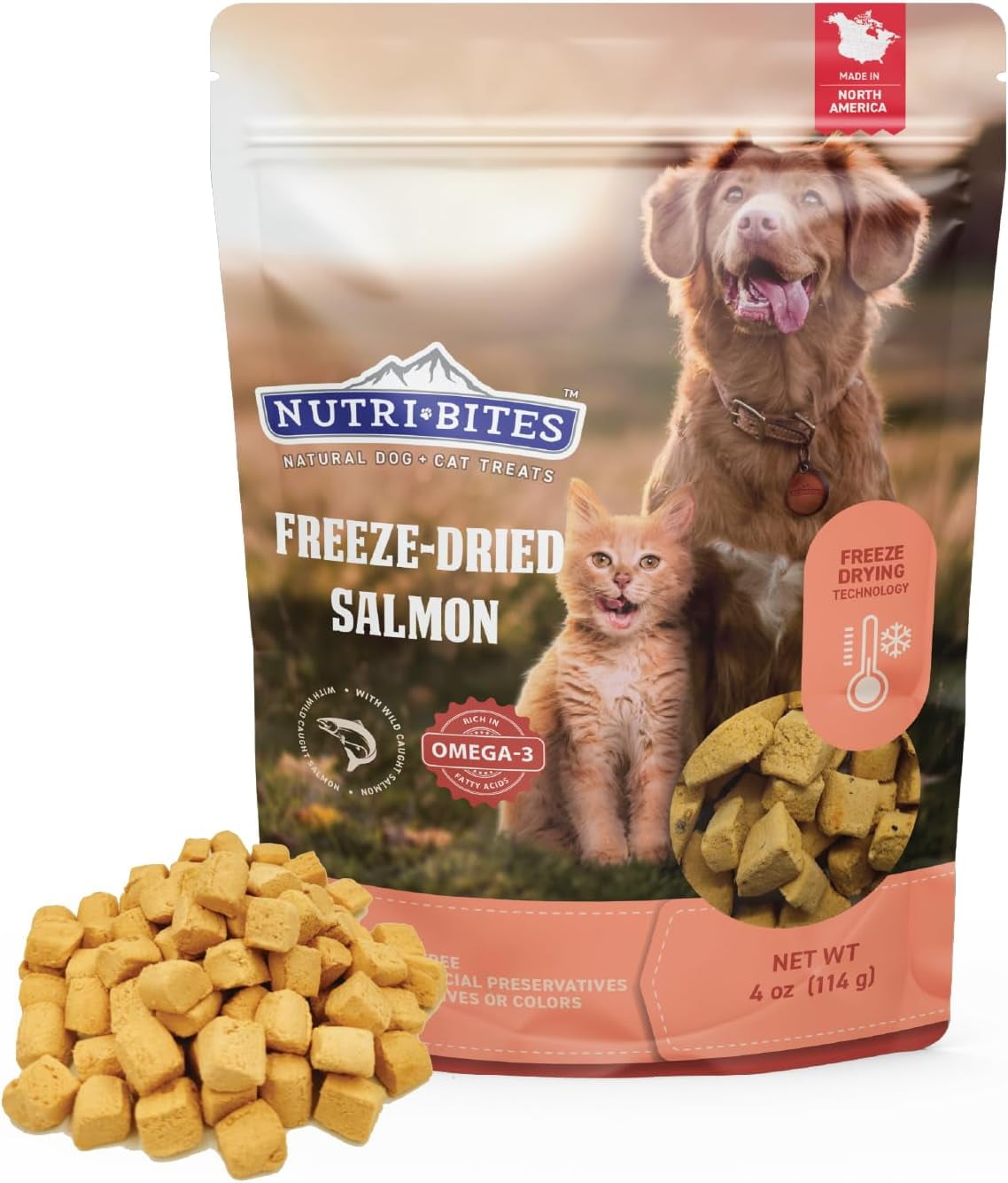 Nutri Bites Liver Treats for Dogs & Cats, HighProtein Freeze Dried
