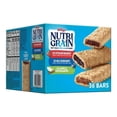thumbnail image 1 of Kellogg's Nutri-Grain Whole Grain Snack Bars, Apple Cinnamon, Blueberry and Strawberry, 36 Count, 1.3 oz, 1 of 12