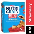 thumbnail image 1 of Nutri-Grain Bites Strawberry Chewy Soft Baked Mini Bars, 6.5 oz, 5 Count, 1 of 10
