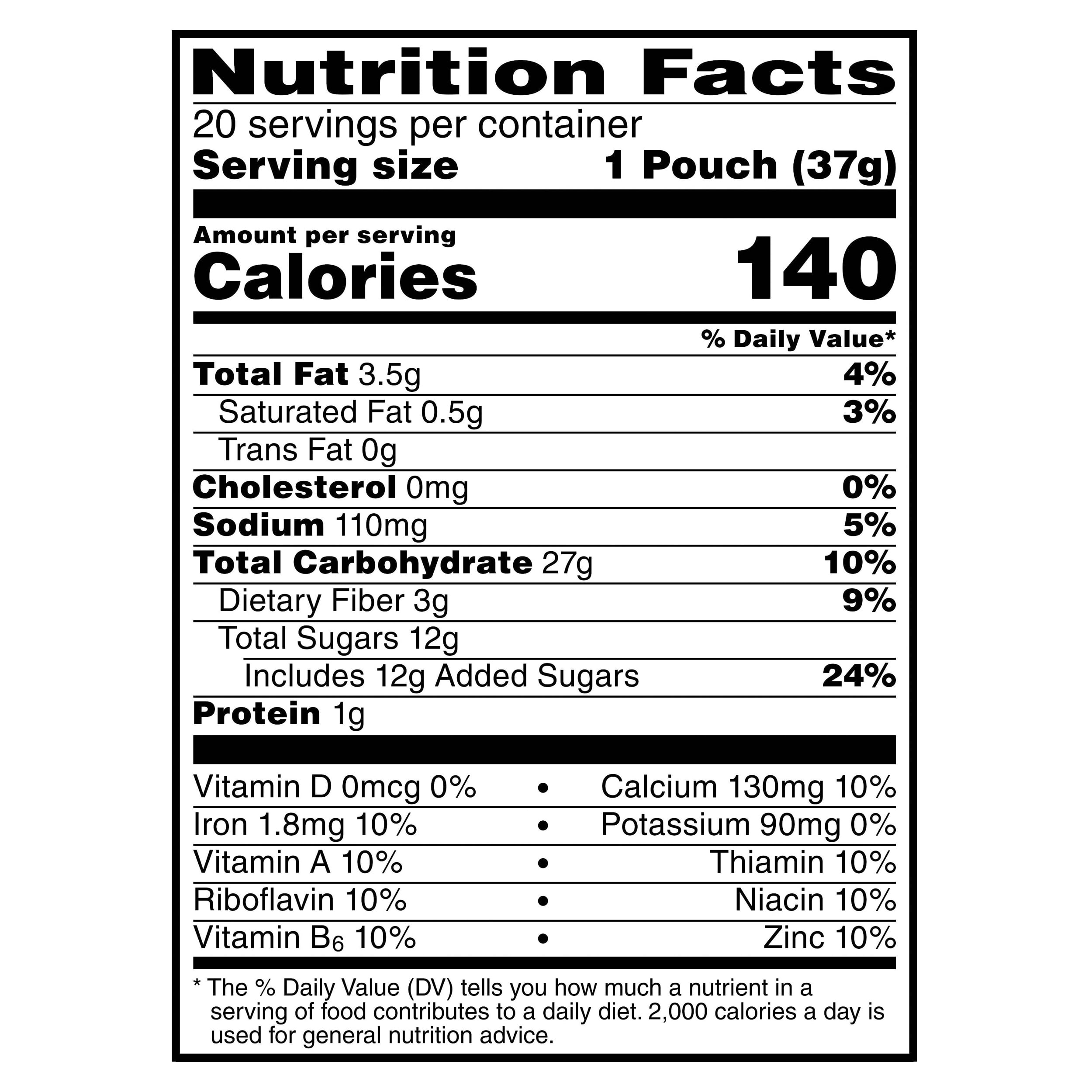 NutriGrain Mini Breakfast Cereal Bars, Strawberry (20 pk.)